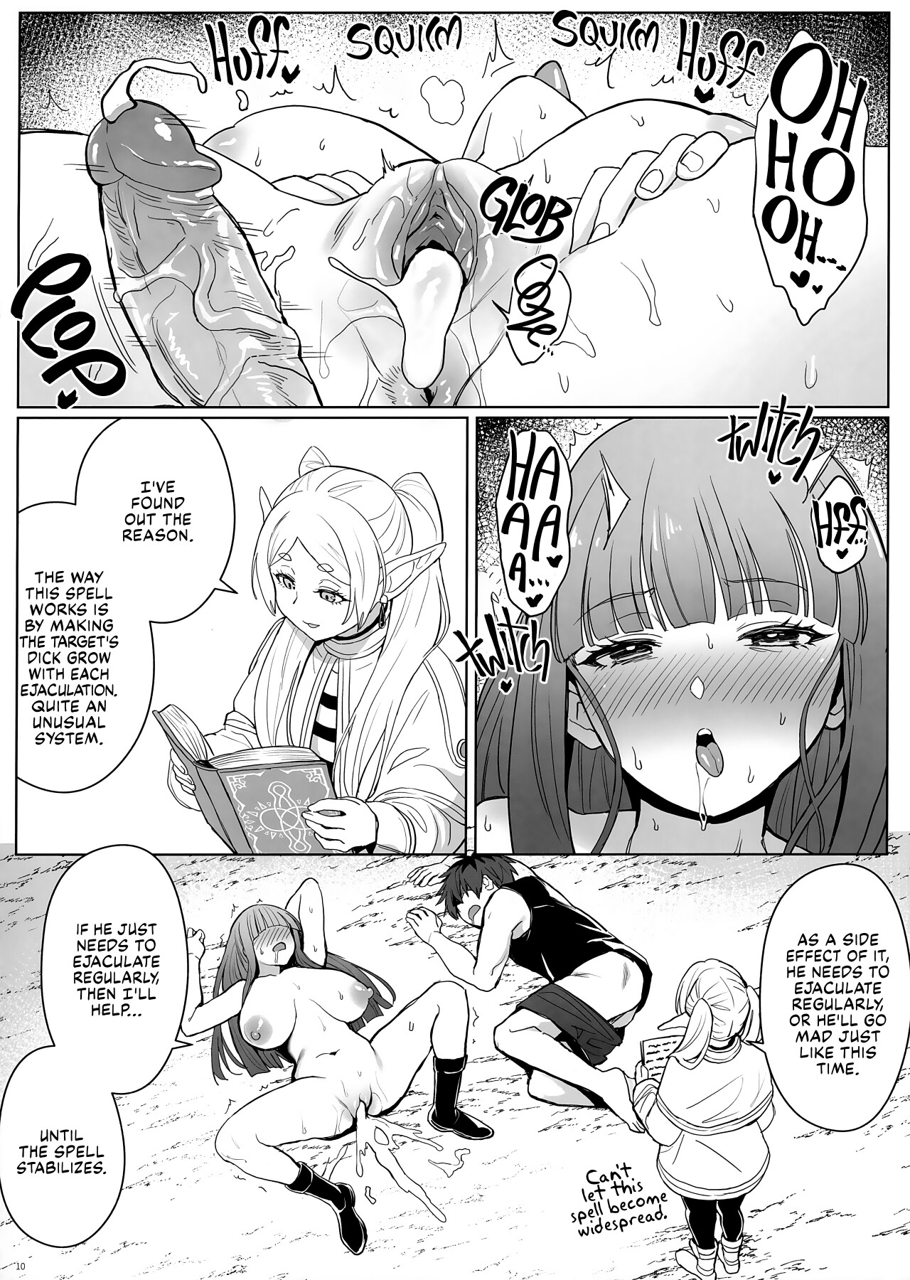 Hentai Manga Comic-Penis Enlargement Magic-Read-10